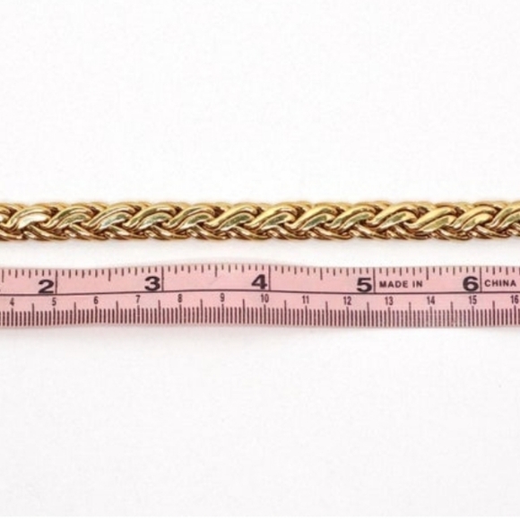 Vintage Tiffany & Co. 18k Yellow Gold Byzantine Bracelet - Picture 5 of 9